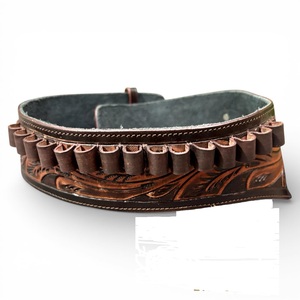 Western Hand <b>Tooled</b> Gun Covers <b>Leather</b> Comfortable Carry Holsters for Security Hold Western Concealed Carry Clip Holster Cases - Product Image 4