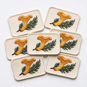 Patch brodé motif souris des champs endormie et crête de rongeur de prairie, pour vêtements d'extérieur, direct usine - Product Image 4