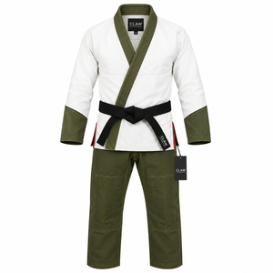 Wholesale Custom Karate Jiu Jitsu BJJ Kimono Martial Arts Uniforms-Polyester/Cotton Breathable Lightweight Custom OEM/ODM - Product Image 1