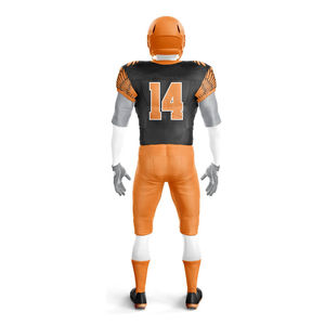 Uniforme de Fútbol Americano al por Mayor, Transpirable, Lavado, Talla Grande, de Secado Rápido, Jersey de Fútbol Liso para Entrenamiento de Equipo - Product Image 3