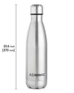 Versatile <b>metal</b> beverage carrier spacious drink container with grip loop sipping top designed for exercise adventures - Product Image 4