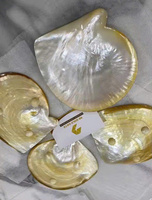Plateau de service décoratif moderne de luxe en nacre naturelle faite à la main pour la présentation de bijoux et de bibelots, décoration intérieure