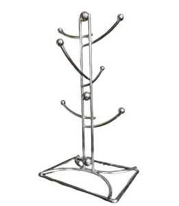 Perchero Metálico en Forma de Árbol de Tres Niveles, Resistente al Óxido, Minimalista, para Guardar Ropa - Product Image 1