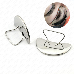 Premium Curved Lash <b>Mirror</b> Half <b>Moon</b> Eyelash Extension Mapping Makeup Beauty Tool - Product Image 1