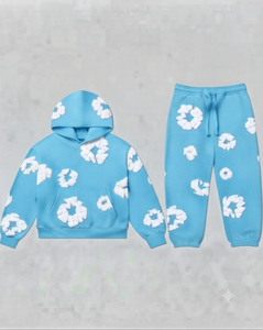 Chándal con Capucha y Cordón Ajustable, Personalizable, Transpirable, de Secado Rápido, Ligero, para Invierno, Estilo Urbano, con Estampado Sólido, MOQ Bajo - Product Image 1