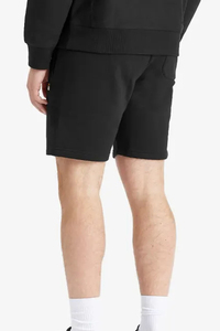 Pantalones Cortos Bermuda de Algodón Negros para Hombre al por Mayor, de Talle Medio, Cintura Elástica, Color Liso, Tejido Transpirable con Bolsillos - Product Image 3