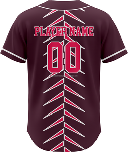 Maillot de baseball pour homme 100% polyester personnalisé, créez votre propre uniforme de baseball à vendre - Product Image 3