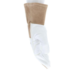Guantes de Soldadura TIG de Piel de Cabra, Guantes de Protección Personal Resistentes para Construcción - Product Image 6