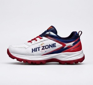 Zapatos de críquet profesionales con tacos de goma, zona de impacto, agarre cómodo, estabilidad, ligeros, para entrenamiento deportivo y partidos. - Product Image 2