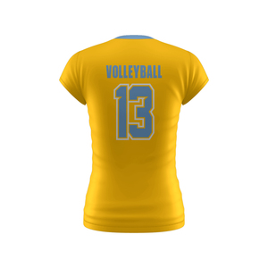 เสื้อวอลเลย์บอลมืออาชีพสำหรับผู้ชายและผู้หญิง พร้อมการเย็บที่ทนทาน ผ้าโพลีเอสเตอร์ซับเหงื่อได้ดี กระชับพอดีตัว เหมาะสำหรับการฝึกซ้อม - Product Image 5
