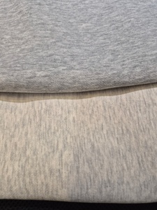 Export Quality3 Brushed Medium <b>Weight</b> Knitted 350-360 GSM Fleece <b>Fabric</b> Cotton Polyester Blend Warm for Hoodies Joggers - Product Image 1