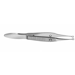 Pinzas Capsulares Verhoeff de Acero Inoxidable, Instrumento Quirúrgico Oftálmico de Precisión, Pinzas de Capsulorrexis Reutilizables - Product Image 1
