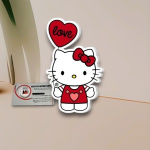 Outil d'extension de cils magnétique en acrylique en forme de cœur Hello Kitty pour la Saint-Valentin, réutilisable, carré, papillon, ovale, marque privée - Product Image 4