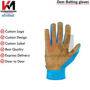 Guantes de Bateo de Béisbol Personalizados de Fábrica, Cuero de Piel de Oveja, Equipo de Bateo de Grado Profesional, Fabricante Mayorista OEM - Product Image 3