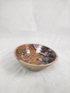 Juego de 2 tazones de madera de mango, los más vendidos, tamaño personalizado, hechos en India a precio de fábrica - Product Image 3