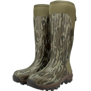 Bottomland Camouflage Pattern <b>Waterproof</b> <b>Shoes</b> Rubber Boots Olive Green Neoprene Rugged Lug Sole Bottomland Camouflage <b>Shoes</b> - Product Image 5