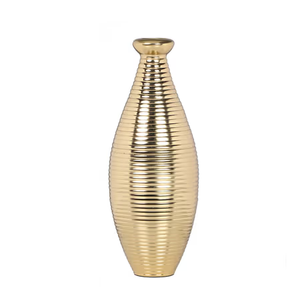 Vase à fleurs en aluminium de haute qualité avec finition polie pour la décoration de table, vase à fleurs en métal pour la décoration de table - Product Image 1