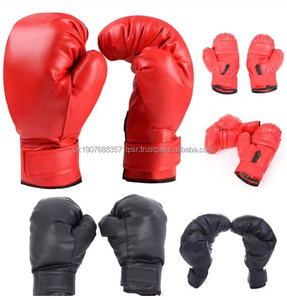 Guantes de Boxeo de 8oz con Logotipo Personalizado, Cómodos, de Cuero PVC Blanco, Impermeables, para Entrenamiento Diario de Kickboxing, Gran Venta - Product Image 3