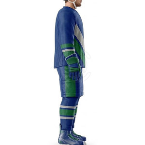 Uniforme de Hockey sobre Hielo para Hombre, Diseño Atlético Ligero de Poliéster con Ajuste Cómodo para Entrenamiento Deportivo y Rendimiento en Partidos - Product Image 6
