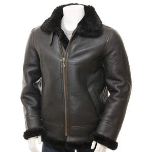 Comfortable Winter Everyday Soft Leather Finish Modern <b>Casual</b> Waterproof Breathable Eco-Friendly High Street Style <b>Jacket</b> Front - Product Image 3