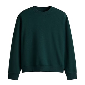 เสื้อสเวตเชิ้ตโอเวอร์ไซส์ผู้ชาย ผ้าฝ้าย 100% สกรีนโลโก้ตามสั่ง คอกลม แบบเรียบ สำหรับผู้ชายและผู้หญิง ฤดูหนาว พิมพ์ลายดิจิทัล - Product Image 1