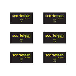 Étiquettes tissées personnalisées en damassé avec pliures aux extrémités, à coudre, pour vêtements et sacs, avec bords découpés au laser, étiquettes en tissu lavables pour projets DIY - Product Image 1