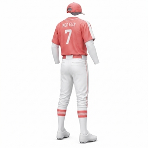 Nuevo uniforme de béisbol profesional con tela suave, ajuste atlético y comodidad duradera para los jugadores en cada partido. - Product Image 5