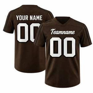 Camiseta de Fútbol Americano Personalizada para Hombre 2026, Talla Grande, Impresión por Transferencia de Calor, Manga Corta, 100% Poliéster, Secado Rápido - Product Image 4