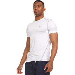 T-shirt de performance athlétique actif pour homme personnalisé, Dri-Power, ajusté, pas serré, manches courtes, pour la salle de sport, la course à pied, logo personnalisé imprimé - Product Image 5