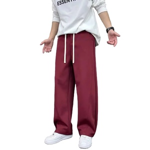 Lyocell กางเกงยีนส์ขายาวสำหรับผู้ชาย, กางเกงยีนส์ขายาวกางเกงขากว้างทรงหลวมลำลองทรงตรงเอวยางยืดแฟชั่นของผู้ชายกางเกงผ้าไอซ์ซิลค์บางสำหรับฤดูร้อน - Product Image 3