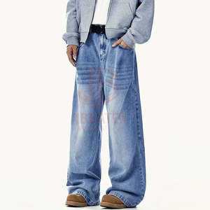 Pantalones Vaqueros Oversize de Último Diseño y Alta Calidad, Lavados, al por Mayor, Diseña tus Propios Pantalones para Hombre, Hechos en Pakistán - Product Image 6