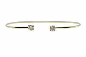 Brazalete de Diamantes Cultivados en Laboratorio con Certificación IGI de 0.40 CT en Oro de 18K para Mujer |   Joyería Elegante y de Lujo para Compromiso y Boda - Product Image 3