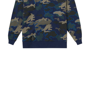 Sudadera de Cuello Redondo con Camuflaje Verde, Sudadera Unisex con Estampado de Camuflaje para un Estilo Casual y Urbano - Product Image 4