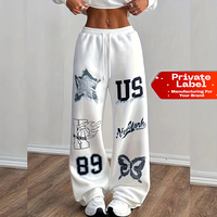 Pantalones Deportivos American Vintage de Verano, Estilo Urbano, Corte Recto, Pierna Ancha, 100% Algodón