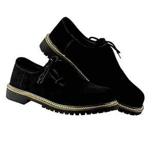 รองเท้าหนังแท้คุณภาพสูงสำหรับผู้ชาย ดีไซน์หรูหรา แบบผูกเชือก ปิดนิ้วเท้า ใส่สบายสำหรับกิจกรรมกลางแจ้ง คอลเลคชั่นฤดูใบไม้ร่วง สวมใส่ได้ทั้งแบบลำลองและเป็นทางการ - Product Image 1