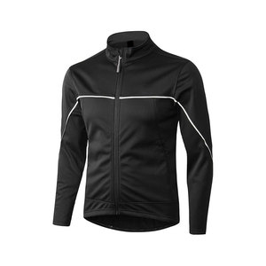 Wholesale Biker <b>Jacket</b> <b>Men</b> Windproof Warm Comfortable <b>Cycle</b> Wear with Reflective for Outdoor Running - Product Image 3