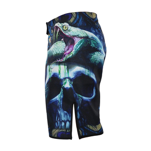 Shorts MMA pour hommes, imprimé serpent, séchage rapide, avec empiècements extensibles pour l'entraînement aux arts martiaux, conception personnalisée, vente en gros - Product Image 3
