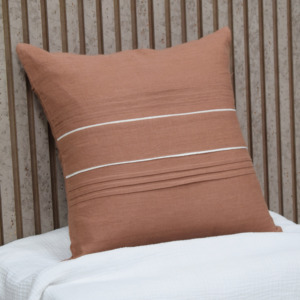 Premium Washed Pure Linen Cushion Cover Decorative Pillow Cover for Sofa Couch Bedroom Decor - Product Image 1