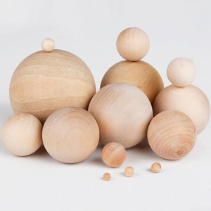 Customized Designer Wooden Beads <b>Polished</b> Loose Beads for Jewelry Accessories Wall Signs - Product Image 1