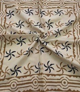 Wholesale Boho Block Print Bandanas Cotton Head <b>Scarf</b> Neck Kerchief Floral Patterns Gift for Her <b>Square</b> <b>Scarves</b> for Hair <b>Scarf</b> - Product Image 6