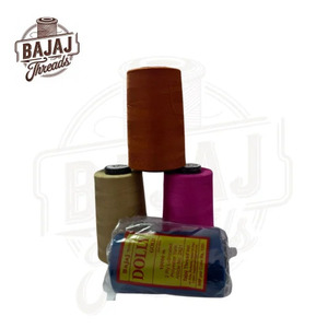 Fil à coudre Bajaj Dolly Gold 1000 mètres, fil en polyester durable pour la couture et la broderie - Product Image 4