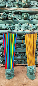 Palos de Escoba de Madera de 45 Pulgadas, Mango Duradero, Estilo Básico para Limpieza del Hogar - Product Image 2