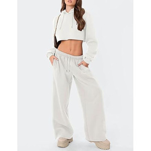 Women Regular Straight Fit Summer Vintage Casual Jogger Sweatpants Adjustable Waist 100% Cotton Quick Dry Eco-Friendly 3D Pocket - Product Image 6