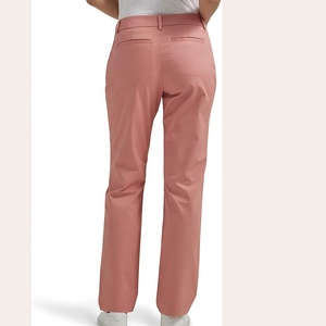Pantalon chino décontracté coupe ajustée pour femmes de haute qualité Design formel d'hiver Prix de gros - Product Image 2