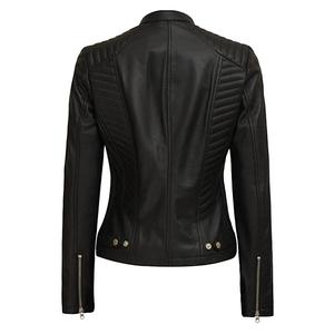 Veste universitaire pour homme en cuir marron respirant, grande taille, personnalisable avec le nom de l'équipe, manches longues, style automne, color-block, Tamda - Product Image 2