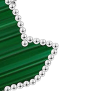 Collier en argent sterling AKA Green Malachite Ivy pour femme, élégant pendentif feuille de lierre en pierre verte, bijou de mode, cadeau de sororité - Product Image 4