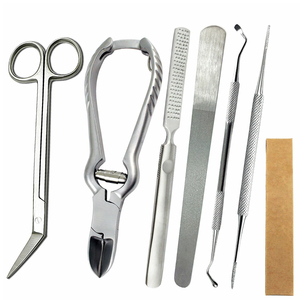 Juego de Instrumentos Quirúrgicos de Podología de Grado Médico con Certificación CE ISO, Kit Profesional de Cuidado de Uñas y Quiropodia para Clínicas - Product Image 1