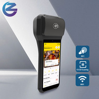 Terminal POS Inteligente ZCS Android 14.0 Z93 con TMS Bluetooth, POS Todo en Uno Portátil con Impresora Térmica