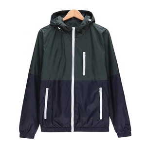 Windbreaker Men Casual <b>Winter</b> New Arrival Lightweight Quilted <b>Jacket</b> Stand Collar Patchwork Zipper <b>Running</b> <b>Jackets</b> - Product Image 4