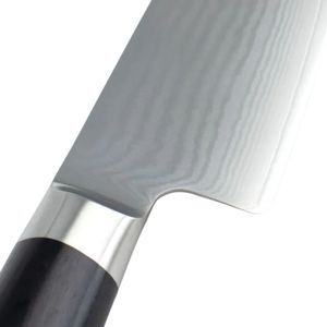 Cuchillos de Chef Premium de 6 Pulgadas, Estilo Damasco, Acero Inoxidable, con Mango Ergonómico para Profesionales - Product Image 3